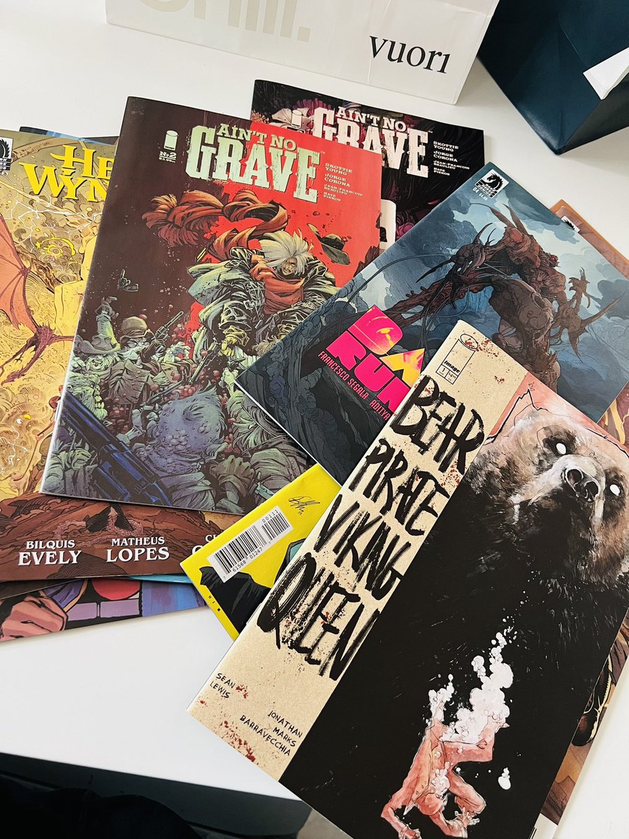 Buy more comics.