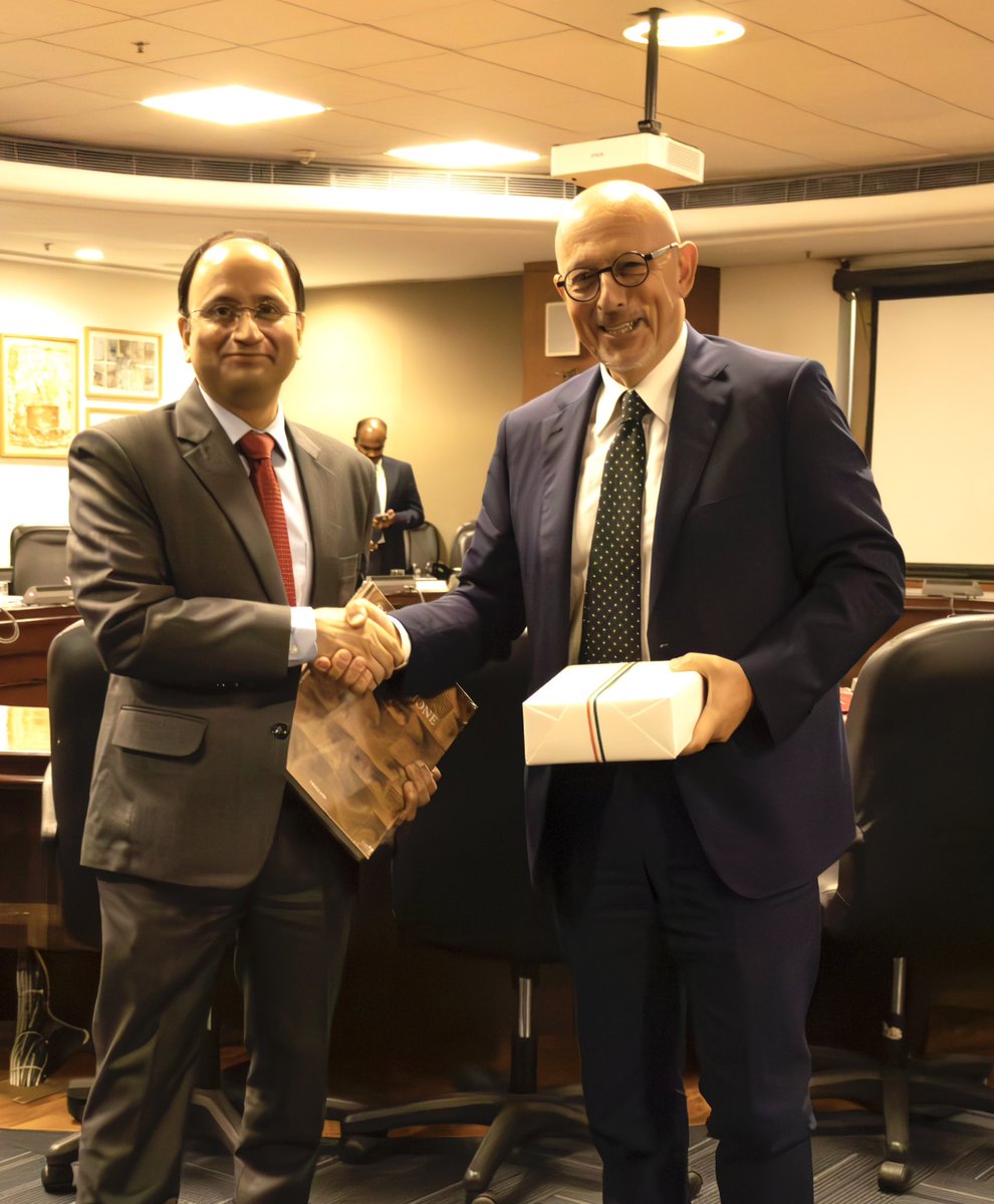 Amit Shukla, Joint Secretary (Cyber Diplomacy), Ministry of External Affairs and Amb. Michele Giacomelli, Italian Ministry of Foreign Affairs chaired the inaugural India-Italy Cyber Dialogue. Fruitful exchange of views on cyber threat landscape and national cyber strategies &amp;