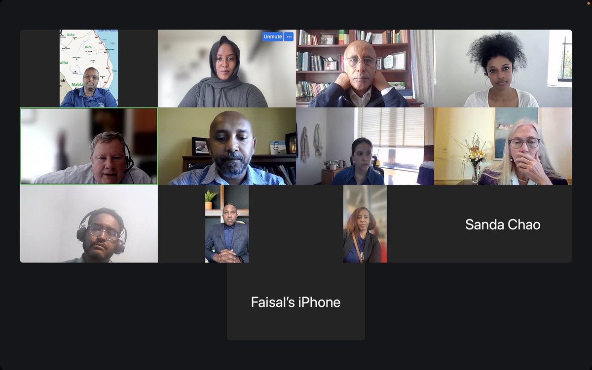HoACommunity's tweet image. Horn of Africa Community hosted a virtual conversation with Ethiopian diaspora leaders committed to coalition building for democracy and reconciliation. SEHOA Ambassador Hammer and participants discussed current events, the future of diaspora engagement, and the path forward for…