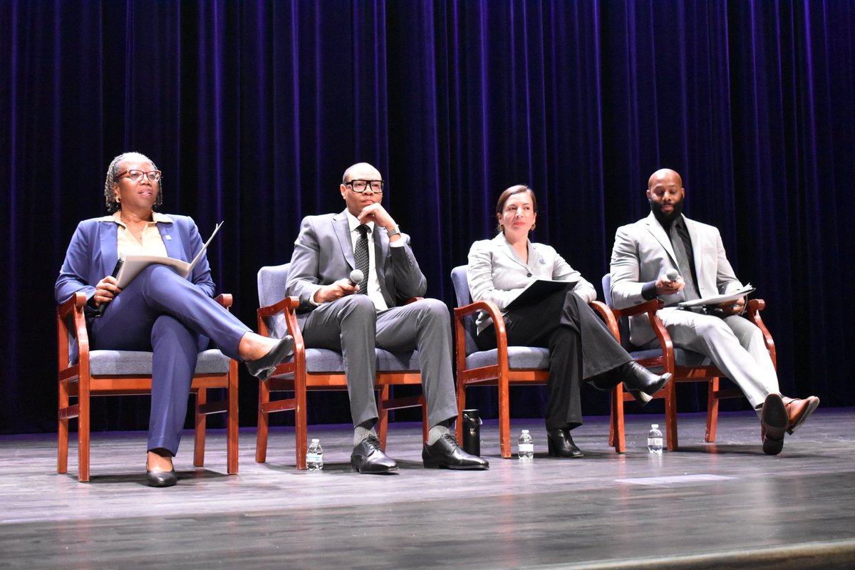 Yesterday, we were thrilled to have  <a href="/DCPSChancellor/">Chancellor Ferebee</a> <a href="/OSSEDC/">OSSE</a> Dr. Mitchell <a href="/DanielaAnello82/">Daniela Anello</a> <a href="/DOES_DC/">DC Department of Employment Services</a> Victor Robertson share what their agencies are doing to promote more equitable education and workforce outcomes. ORE values cross-sector collaboration and partnership. #ORExK12