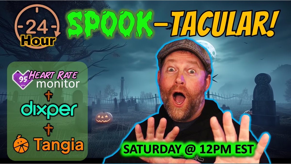 Not streaming today as I am getting ready for tomorrows 24 hour 🎃SPOOK-TACULAR 🎃

Today, catch these amazing streamers live now!

<a href="/Island_sojah/">Island_sojah</a>
<a href="/Mad_matty_/">Mad Matty</a> 
<a href="/Undead_Piranha/">Undead_Piranha @ttv</a>
<a href="/MoonStarShineOn/">MoonStarShineOn</a> 
@MustrdFennec 
<a href="/MadHatterMaddys/">MadHatterMaddy</a> 
twitch.tv/eagleeye0923
twitch.tv/writerdi45