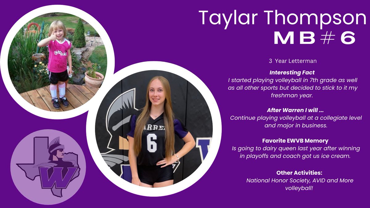 EWVB's tweet photo. SENIOR SPOTLIGHT!! https://t.co/Ym2xtZW5oh