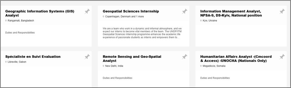 Lucy Chepkochei on X: &ldquo;UN @UNDPCareers GIS Opportunities 