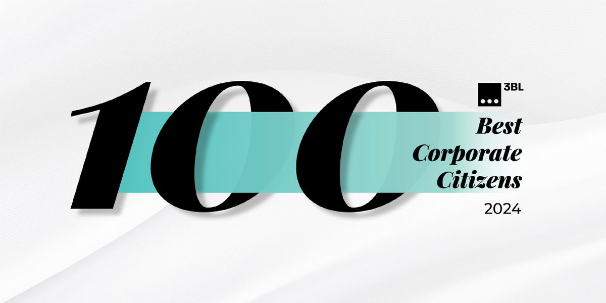 🎉 Congratulations to <a href="/HP/">HP</a> Inc. for topping our 2024 100 Best Corporate Citizens ranking #100BestCC

Find the full ranking here go.3blmedia.com/l/37792/2024-1…