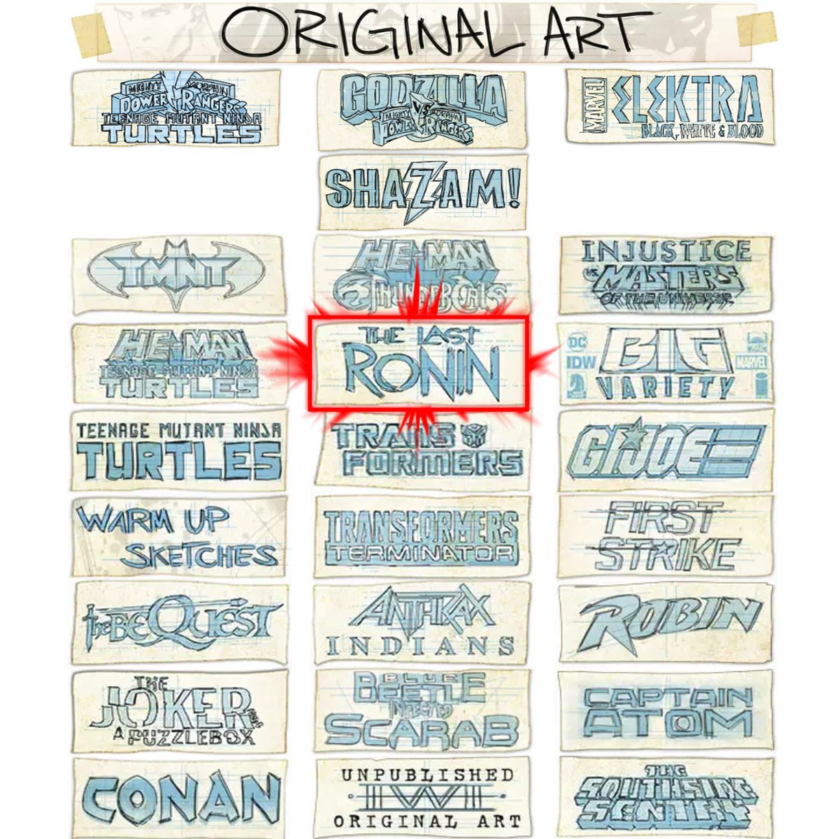 Hey Guys. I’ve got a bunch of Original Art on my site - FOR SALE!
Today I wanna draw your attention to my art for the covers of LAST RONIN - that can be found on my Original Art site, Link in my BIO! freddieart.com/product-catego…