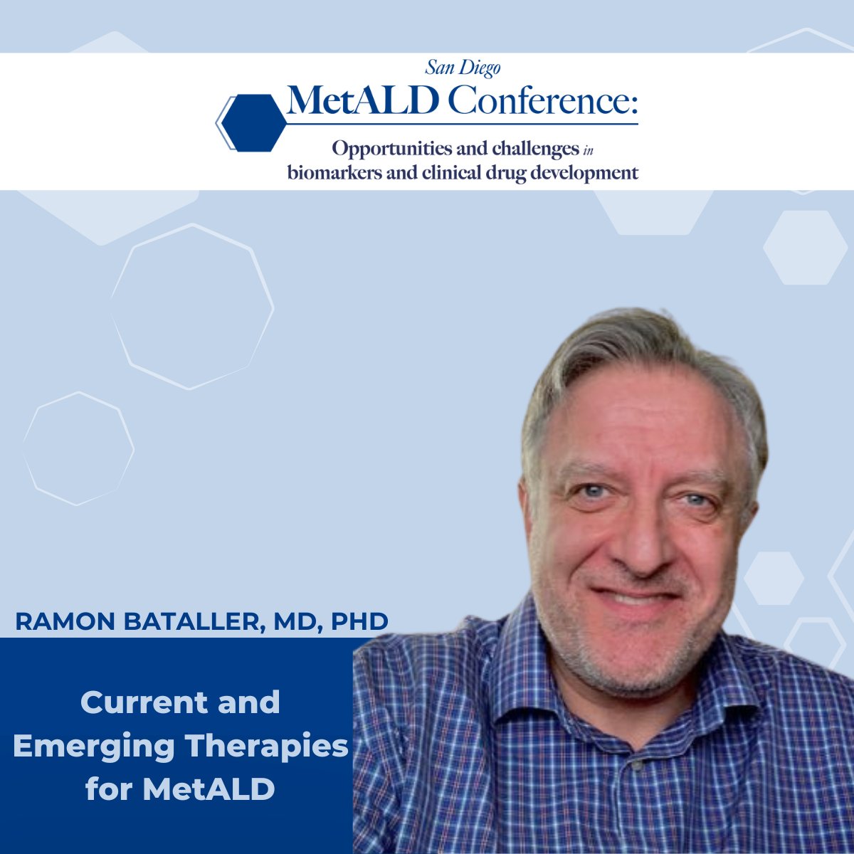 MetALD Conference (@metaldconf) on Twitter photo Ramon Bataller, MD, PHD <a href="/rabataller/">Ramon Bataller</a> is discussing current and emerging therapies for MetALD at the San Diego MetALD Conference! Register now to hear his insights at loom.ly/dbXQxmA. Ramon Bataller, MD, PHD <a href="/rabataller/">Ramon Bataller</a> is discussing current and emerging therapies for MetALD at the San Diego MetALD Conference! Register now to hear his insights at loom.ly/dbXQxmA.
