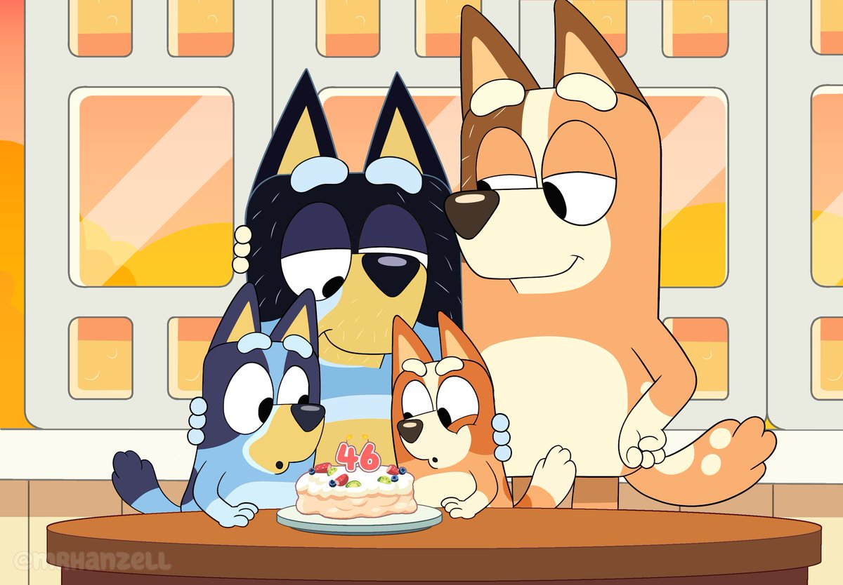 mrhanzell's tweet photo. Happy birthday to the bestest dad!
#Bluey #blueyart https://t.co/2Ykd0iLQCe