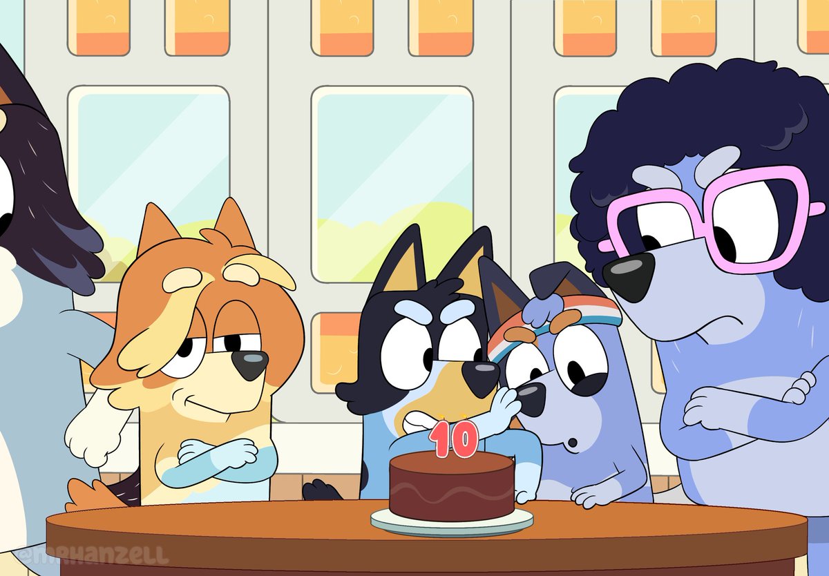 mrhanzell's tweet photo. Happy birthday to the bestest dad!
#Bluey #blueyart https://t.co/2Ykd0iLQCe
