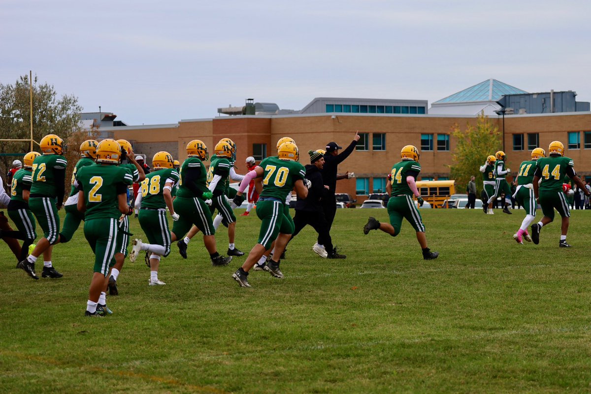 Hall Seniors with the amazing comeback down 10-0 with 3 mins to play Hall wins 15-10 on TDs by K4 Stanley and Tristan Thompson to advance to the championship on Tuesday.  Tickets available on schoolcashonline. <a href="/RFHwolfpack/">Wolfpack Athletics</a> <a href="/rfhtweets/">rfhtweets</a>