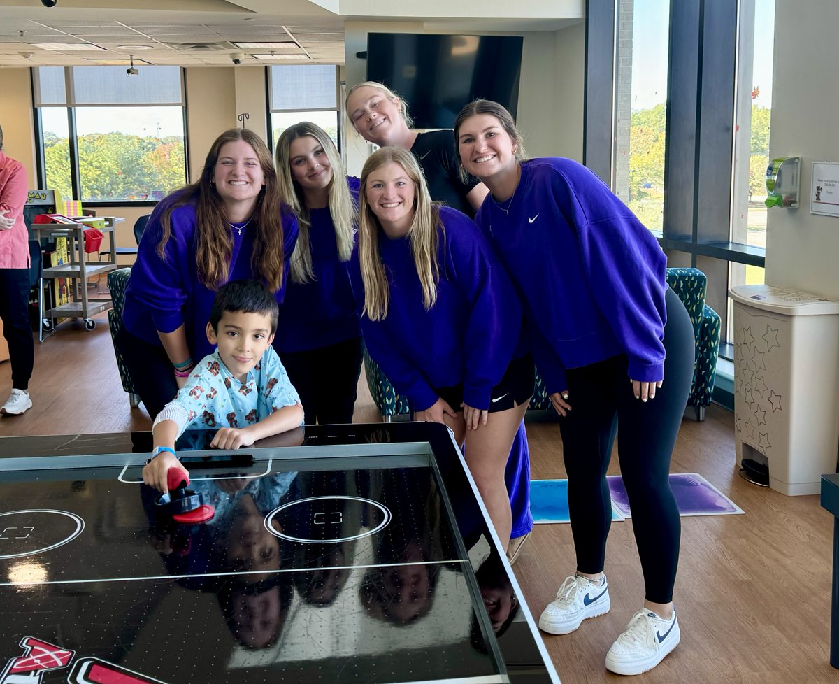 What a week at <a href="/theprismahealth/">Prisma Health</a> for <a href="/ValiantPlayer/">Valiant Player</a>-5 visits from <a href="/BJUBruins/">BJU Bruins</a> <a href="/BJUBruinsWSOC/">BJU Bruins Women's Soccer</a>,the <a href="/furmanpaladins/">Furman Paladins</a> <a href="/FurmanSoftball/">Furman Softball</a> <a href="/FurmanWSoccer/">Furman Women's Soccer</a> &amp; <a href="/FurmanWTennis/">Furman Women's Tennis</a> teams &amp; <a href="/ClemsonTigers/">Clemson Athletics</a> <a href="/ClemsonMSoccer/">Clemson Men's Soccer</a> team. We really connected with some great kids and even met a beekeeper- such fun