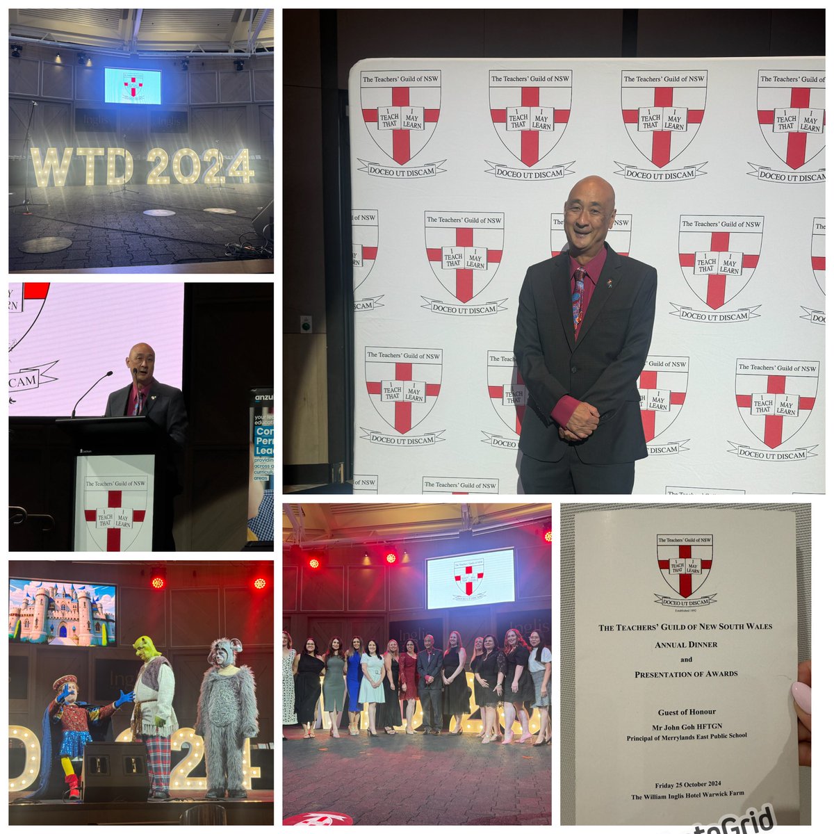 Celebrating with <a href="/johnqgoh/">johnqgoh</a> at the <a href="/tgnsw/">Teachers' Guild NSW</a> Awards on World Teachers Day -John was duly recognised for his leadership and commitment - recipient of the Phyllis Evans Medal. Congratulations to all recipients of awards on this special day ! <a href="/dizdarm/">Murat Dizdar</a> @DebSummerhayes <a href="/LilaMularczyk/">💧Lila Mularczyk OAM JP FACE FACEL💗🌈</a>