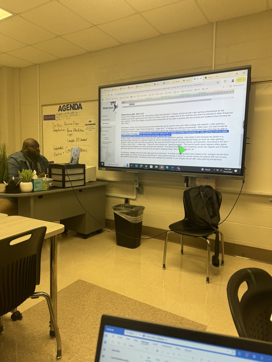 Ms. Anderson (@realiteach87) on Twitter photo What a week of Write Score—using the results and resources to remediate before EOCs 👏🏽 👏🏽👏🏽great job Mr. Mack, <a href="/MsJAtwater/">Jordan Atwater</a> and Mr. Richardson What a week of Write Score—using the results and resources to remediate before EOCs 👏🏽 👏🏽👏🏽great job Mr. Mack, <a href="/MsJAtwater/">Jordan Atwater</a> and Mr. Richardson