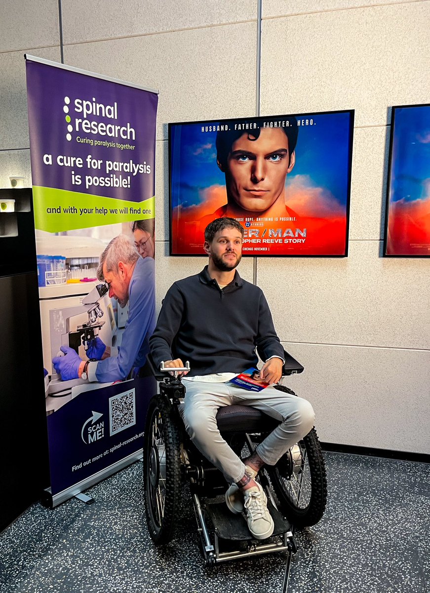 ցeorge ժowell MBE (@georgedowell) on Twitter photo Last night we had the honour of attending the UK Premiere Screening of Super / Man, The Christopher Reeves Story.
- hosted by the amazing <a href="/SpinalResearch/">Spinal Research</a>!
The film was eye opening, and of course very emotional! I thought I knew the Christopher Reeves story, but i didn’t know Last night we had the honour of attending the UK Premiere Screening of Super / Man, The Christopher Reeves Story.
- hosted by the amazing <a href="/SpinalResearch/">Spinal Research</a>!
The film was eye opening, and of course very emotional! I thought I knew the Christopher Reeves story, but i didn’t know