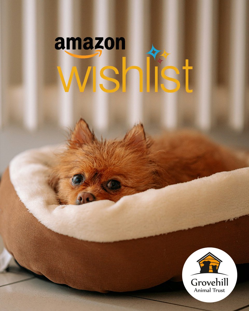 GrovehillAT's tweet photo. 🐾 Support Our Animals Through Our Amazon Wish List! 🐾

Want to make a difference for our furry friends at Grovehill? Now you can help from the comfort of your home! By purchasing items from our Amazon Wish List, 
View and Shop Here: https://t.co/Nwt39fSn25 https://t.co/qDq2jQxpdp
