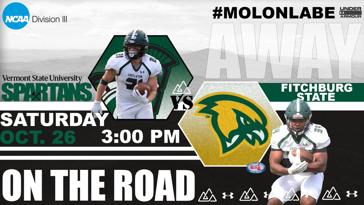 ⚔️24-HOURS UNTIL KICKOFF⚔️
📍Elliot Field - Fitchburg, MA
🕒 3:00 P.M. Kickoff
#Team16 #VTvsEveryone