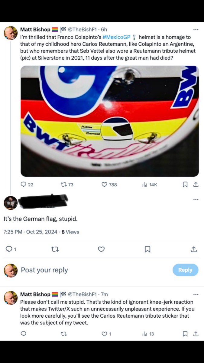 Matt Bishop 🏳️‍🌈 🏁 tweet media