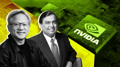 EconLaughs's tweet photo. Nvidia boosts AI ties in India! The company will provide AI processors to firms like Reliance Industries, Tata Communications, and Yotta Data Services. CEO Jensen Huang noted that India could become a major AI exporter, backed by its expertise, infrastructure, and user base. https://t.co/u4hPmAKBE5