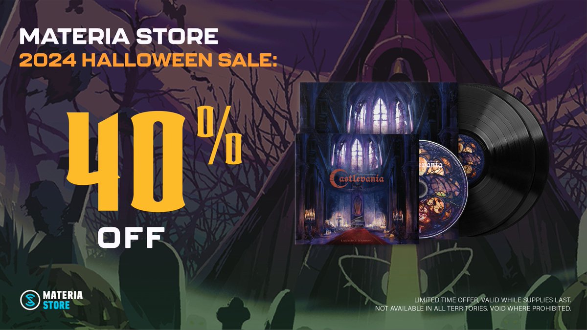 🎹🦇 Piano Collections: Castlevania - On Sale Now! 🦇🎹

🩸 Now 40% off on Vinyl and CD! Choose from limited-edition blood red or classic black 180g vinyl, or grab the CD to complete your collection.

materia.store/collections/ha…