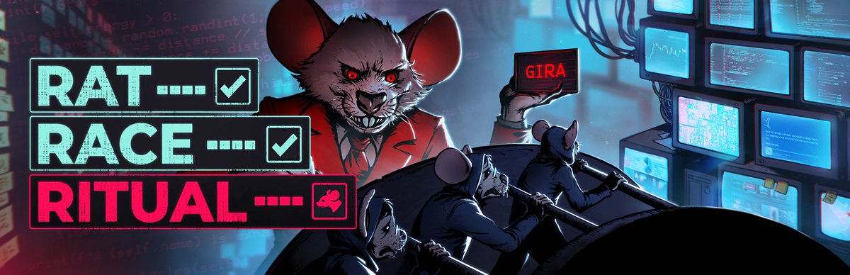 Rat Race Ritual now has a new Steam capsule🎉... and a bunch of other graphical assets...

store.steampowered.com/app/3058480/Ra…

#Steam  #indiegames  #ratraceritual #Multiplayer