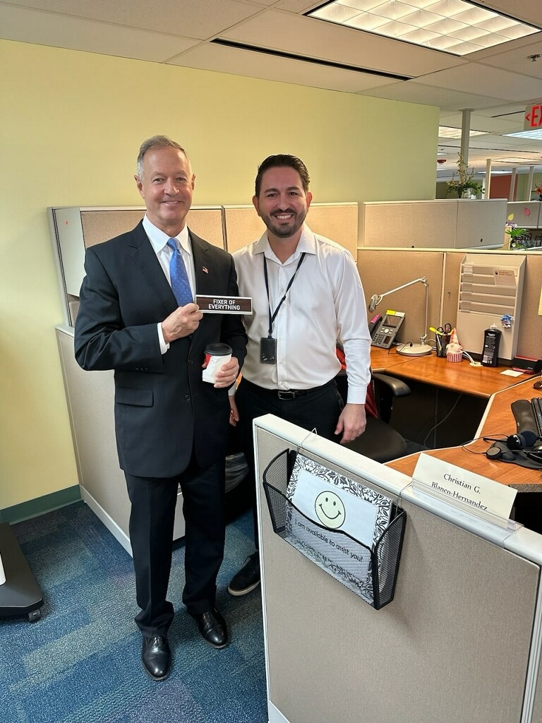 Martin O'Malley (@omalleyssa) on Twitter photo Happy Friday from Puerto Rico! Great to spend time today with our frontline employees at the <a href="/SocialSecurity/">Social Security</a> office in San Juan 😎 #StrongerTogether Happy Friday from Puerto Rico! Great to spend time today with our frontline employees at the <a href="/SocialSecurity/">Social Security</a> office in San Juan 😎 #StrongerTogether
