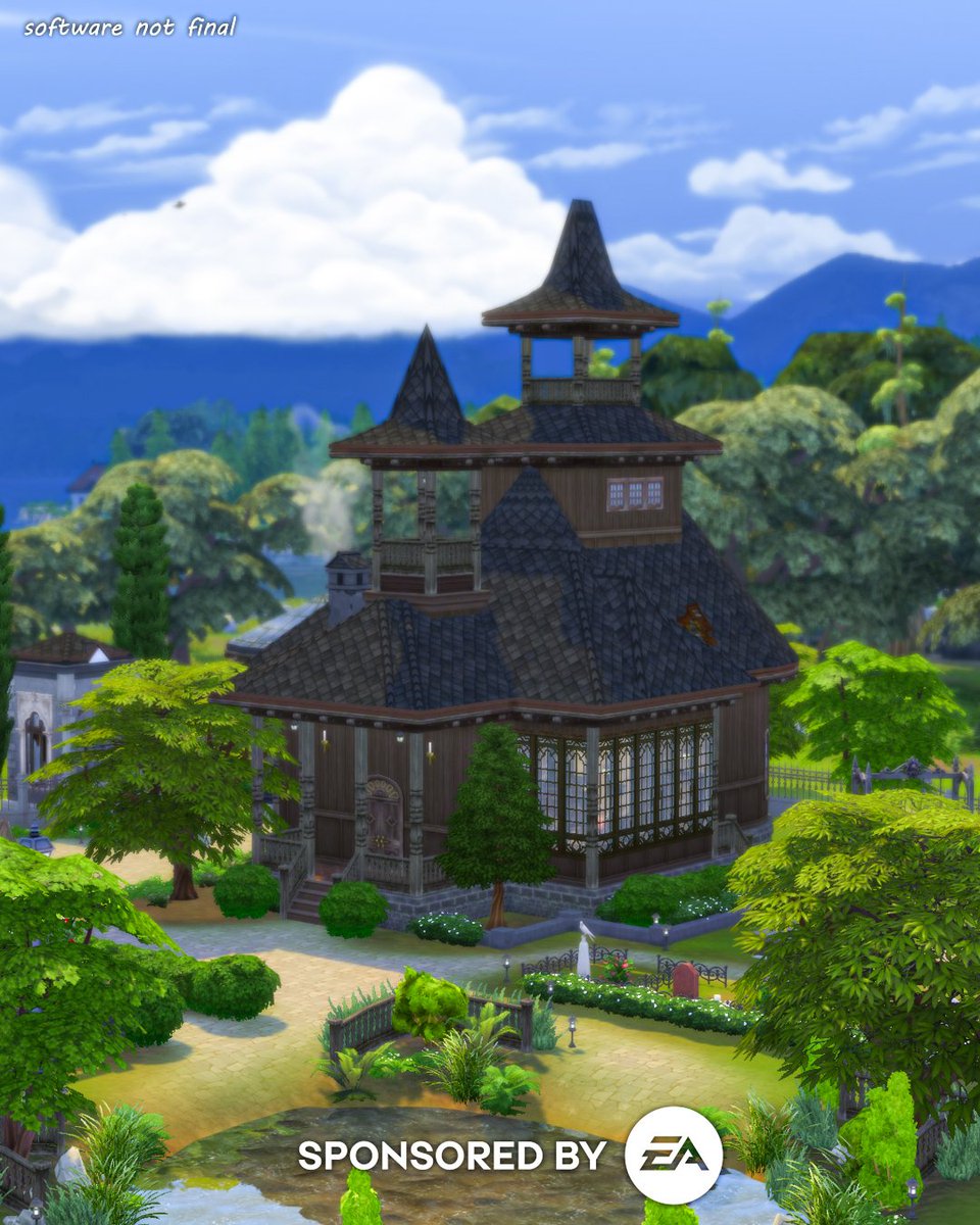 create4sims's tweet image. #EAPartner #sponsoredbyea 🪦 I beyond excited to share that I had the incredible opportunity to build the official cemetery for @TheSims 4 Life & Death EP 💀 Eternal Hollow is placed in Crow's Crossing neighbourhood 🐦⬛
A huge thank you to EA for making this dream become true!