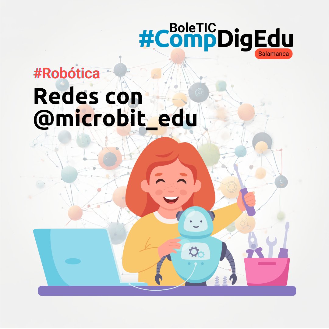 CompDigEdu_SA's tweet image. 📚 El libro &apos;Redes con @microbit_edu&apos;, disponible de forma gratuita, te enseña cómo funciona Internet a través de proyectos como un hundir la flota por radio. ¡Una pequeña joya que pocos conocen!
ℹ️ programamos.es/microbit/
💡 #Educación #Programación #Microbit