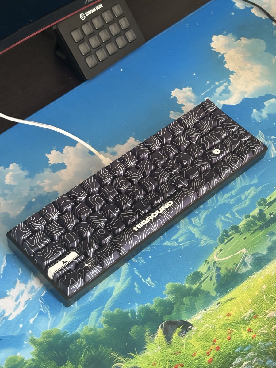 Shoutout <a href="/higround/">Higround</a> for sending me the new basecamp 65+ keyboard early ❤️ 

- upgraded materials
- brighter LED lighting
- TTC Milky switches 

Available now 👏