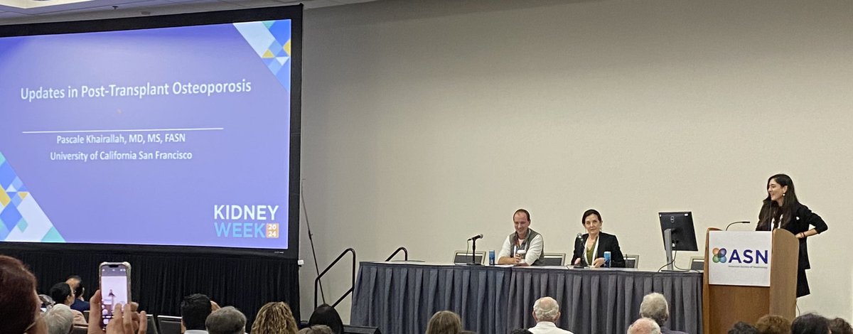 UCSF Nephrology (@ucsfnephrology) on Twitter photo Speaking now #KidneyWk2024 : new <a href="/UCSFDOM/">UCSF Department of Medicine</a> <a href="/ZSFGCare/">Zuckerberg SF General Hospital & Trauma Center</a> <a href="/UCSFHospitals/">UCSF Health</a> faculty member <a href="/Khairallah_P/">Pascale Khairallah</a> on ‘Update in management of transplant osteoporosis’ <a href="/UCSFTransplant/">UCSF Transplant</a> Speaking now #KidneyWk2024 : new <a href="/UCSFDOM/">UCSF Department of Medicine</a> <a href="/ZSFGCare/">Zuckerberg SF General Hospital & Trauma Center</a> <a href="/UCSFHospitals/">UCSF Health</a> faculty member <a href="/Khairallah_P/">Pascale Khairallah</a> on ‘Update in management of transplant osteoporosis’ <a href="/UCSFTransplant/">UCSF Transplant</a>