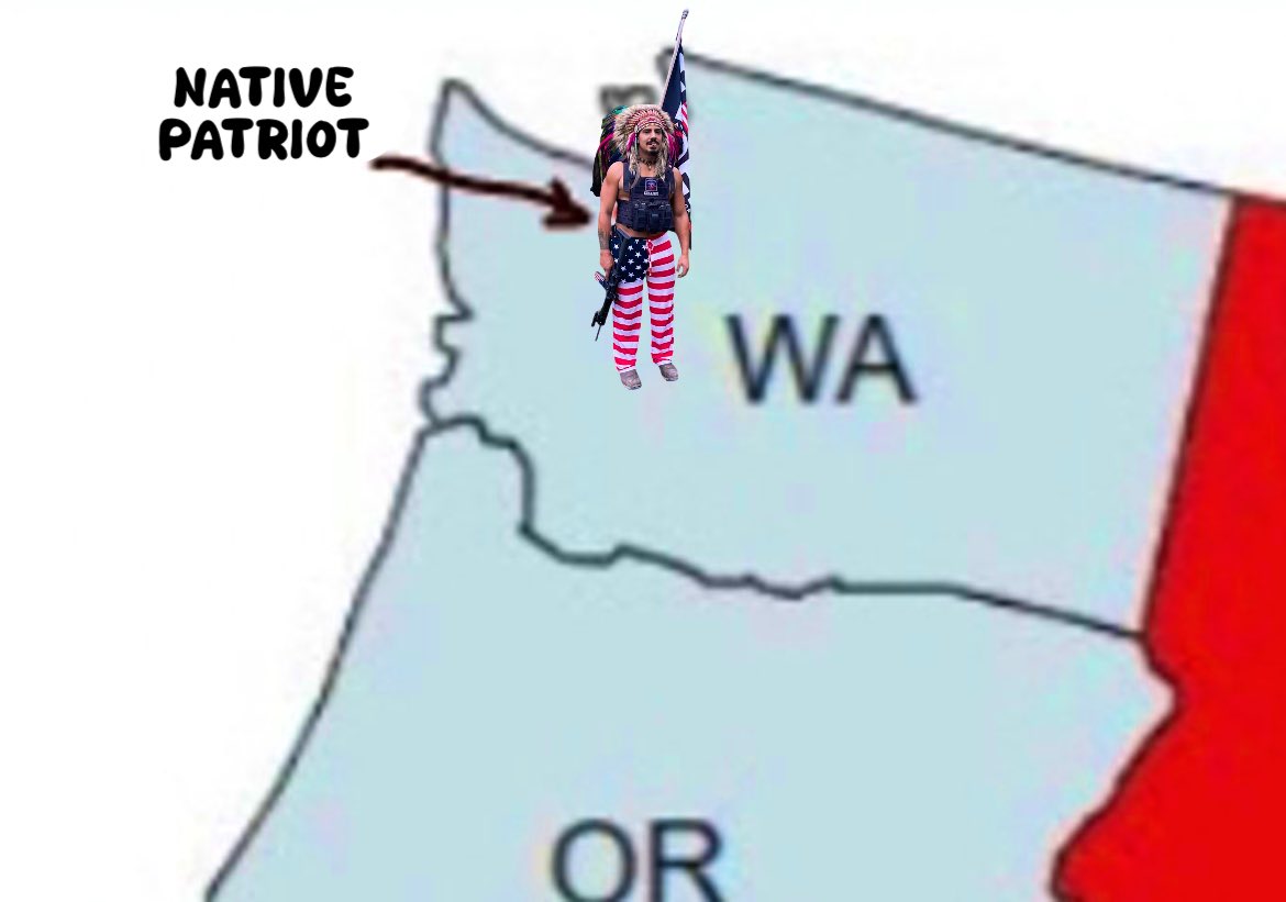 LaNativePatriot's tweet image. I'm a red, white, &amp;amp; blue heart in a sea of blue state blues

Still voting Trump though!!