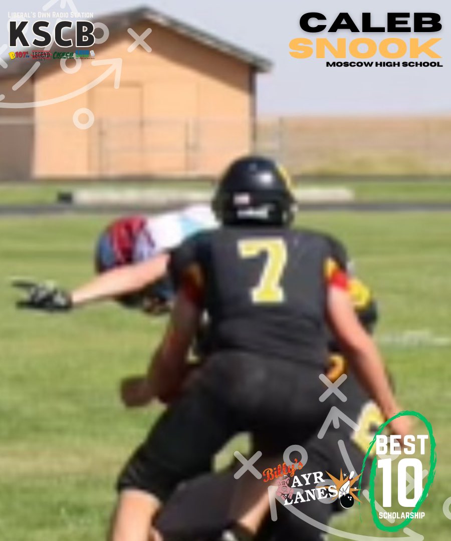 Moscow’s Caleb Snook wins Billy’s 10 Best Scholarship!