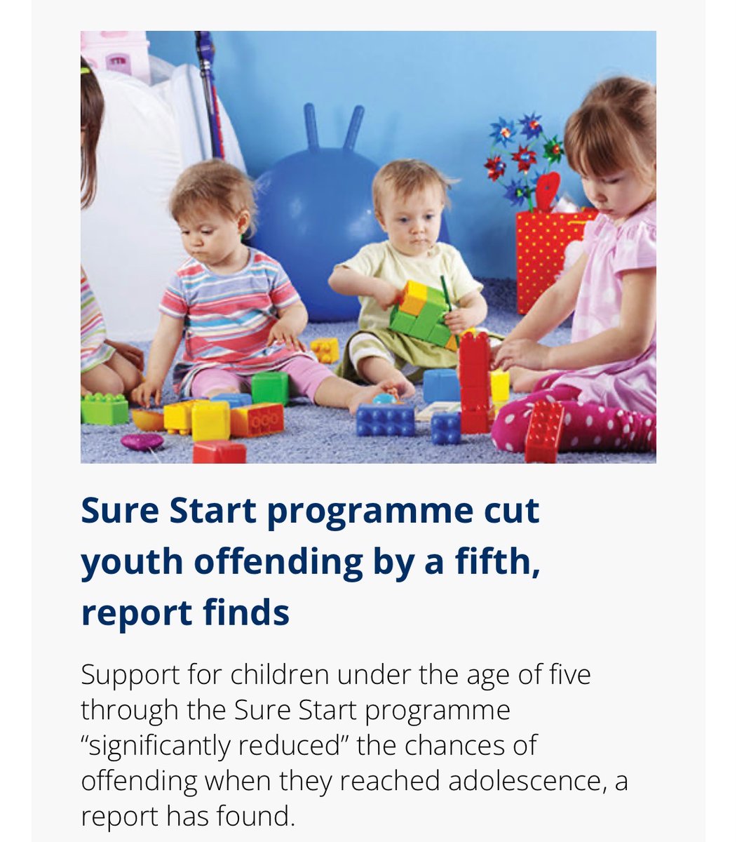Jon Yates (@jonpayates) on Twitter photo Dear <a href="/TheIFS/">Institute for Fiscal Studies</a> <a href="/PJTheEconomist/">Paul Johnson</a>, I’m so disappointed. You found Sure Start had no impact on offending but you picked 1 positive stat & made it the headline. Sector press is now wrongly reporting that Sure Start cut offending by 20%. Young people deserve much much better than this. Dear <a href="/TheIFS/">Institute for Fiscal Studies</a> <a href="/PJTheEconomist/">Paul Johnson</a>, I’m so disappointed. You found Sure Start had no impact on offending but you picked 1 positive stat & made it the headline. Sector press is now wrongly reporting that Sure Start cut offending by 20%. Young people deserve much much better than this.