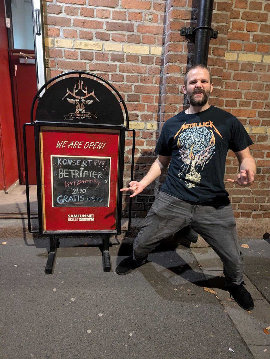 FREE GIG TONIGHT!! <a href="/itbmetal/">I The Betrayer</a> and Last Lightning at <a href="/Samfunnet/">Studentersamfunnet</a> Bislet Oslo! 22:00!