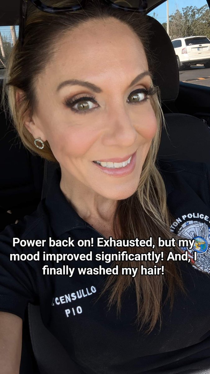 Photo dump: #PIO experience of #Milton, in selfies. Powered by adrenaline and <a href="/CelsiusOfficial/">CELSIUS Energy Drink</a> (not a plug, just reality). <a href="/BradentonPD/">Bradenton Police Department</a>