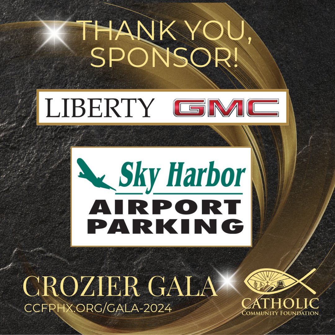 ccf_phx's tweet photo. Crozier Gala 2024 ~ Thank you to all of our sponsors!  Find more information on our website, link in our bio. #CCFPHX #CatholicPhilanthropy #phoenixdiocese
https://t.co/OoTmHkjuq6
https://t.co/2LaGSbs3F9 https://t.co/P4V4n6iM8A
