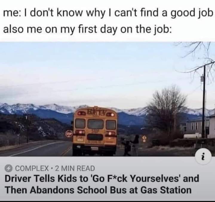 Can't blame him 🤣🤣