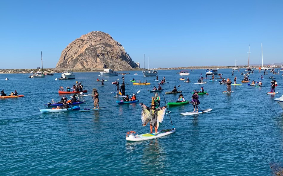 SeaOtterSavvy's tweet photo. Be scary but not to sea otters! 🦦

🧙‍♀️Tomorrow is the Morro Bay Witches Paddle. Have fun, but please remember you are entering sea otter habitat. Please review the Sea Otter Savvy guidelines and #RespecttheNap:

https://t.co/UGI8cG8jNC

@CityofMorroBay https://t.co/yR9clElVFe