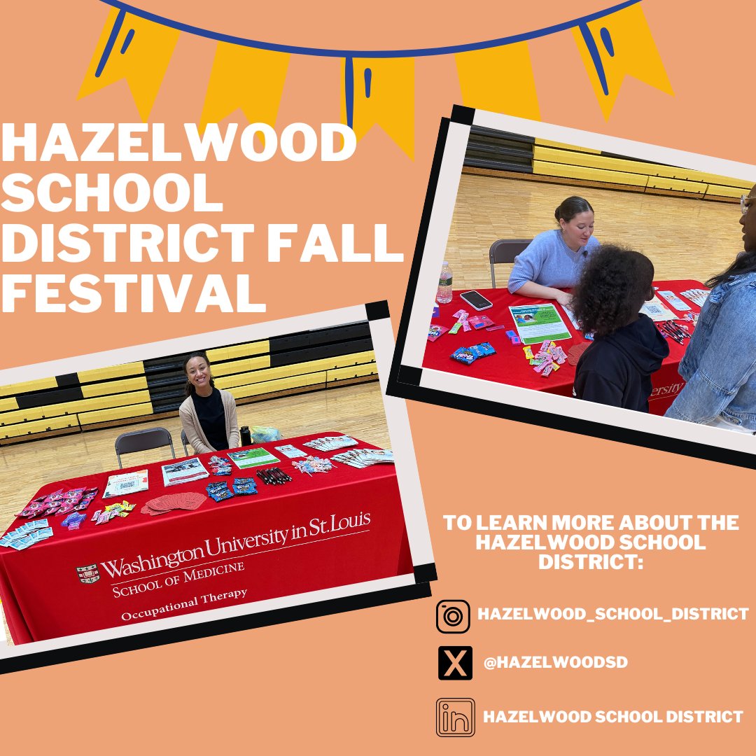 HOPELabSTL's tweet photo. Earlier this month, two of our HOPE Lab team members, Julia and Lindsay, attended the Hazelwood School District Fall Festival to share our lab's work and resources with the local community https://t.co/Yt0iGr9P2Z