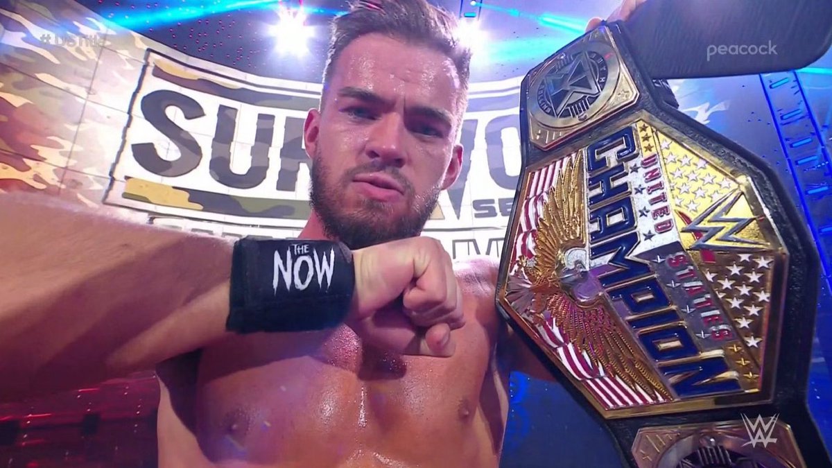 ZayFlowTv's tweet photo. Unpopular opinion: Austin Theory had the best U.S title reign 🇺🇸 @_Theory1 https://t.co/RIMEsDMvFc