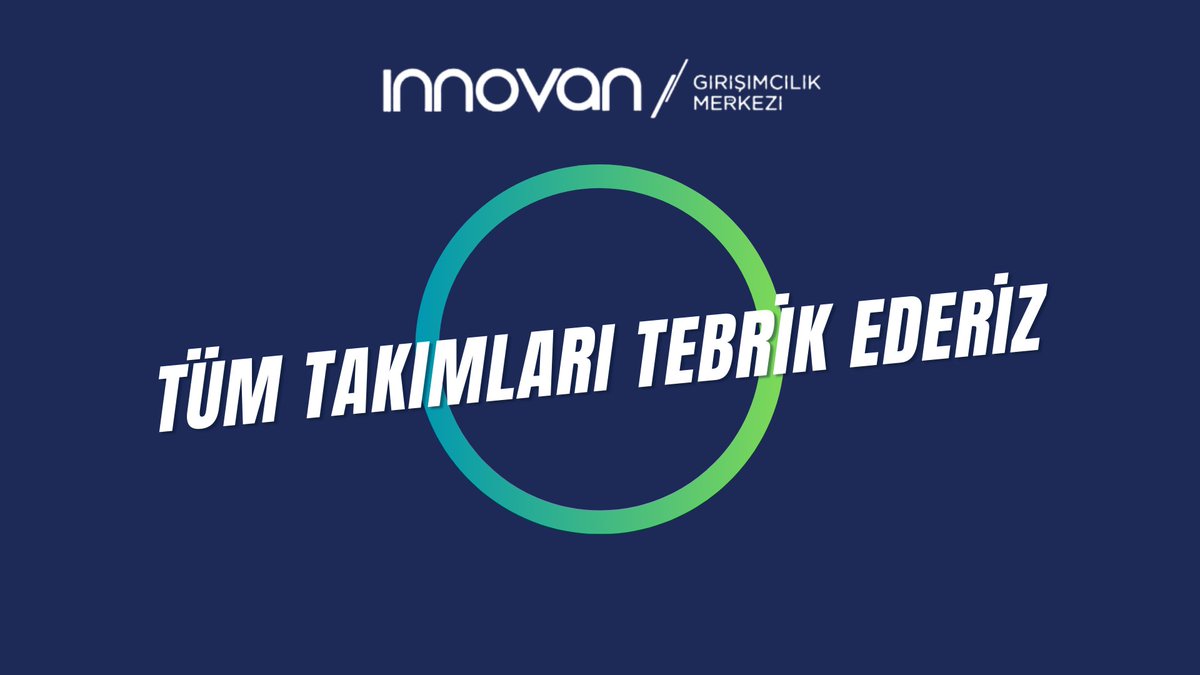 İnnovan Girişimcilik Uygulama ve Araştırma Merkezi tweet media