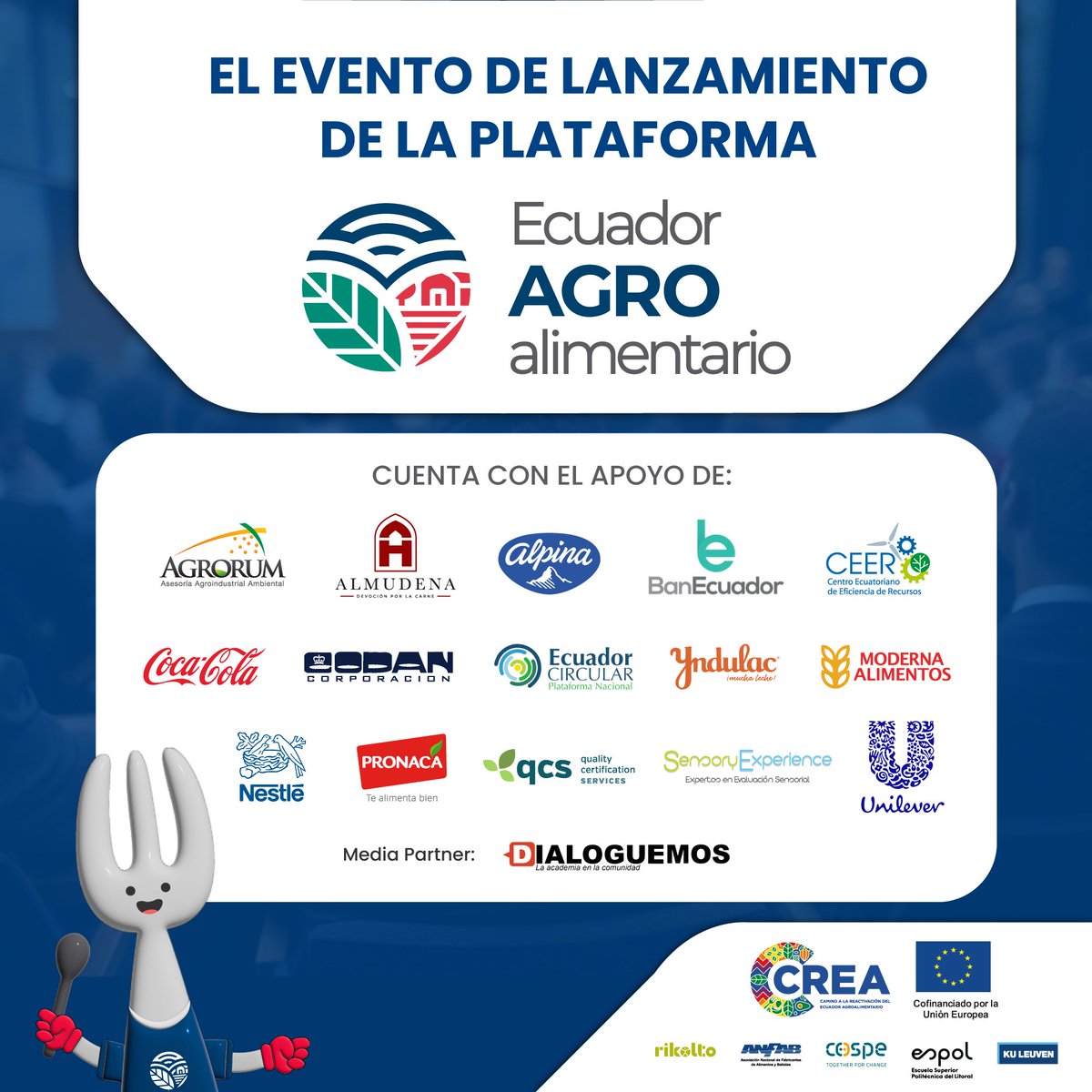 ANFAB_Ec's tweet photo. Agradecemos especialmente a los auspiciantes, invitados y asistentes que hicieron de este evento un éxito. Su participación ha sido fundamental en el inicio de esta nueva etapa para lograr un Ecuador Agroalimentario. ¡Regístrate en https://t.co/eRugdPpqG4 y sé parte del  futuro! https://t.co/CFQlfaUDH6