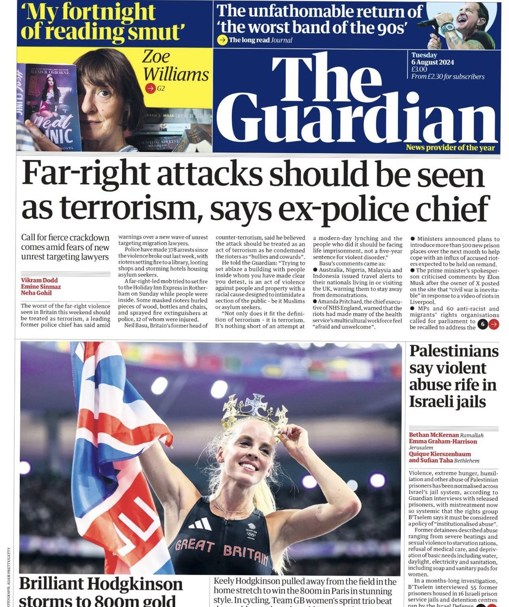 Neha Gohil (@nehagohil24) on Twitter photo Today is my last day at The Guardian as Community Affairs Correspondent. It has been an incredible nine months covering <a href="/aamnamohdin/">Aamna Mohdin</a>
From reporting on the domestic impact of the Middle East conflict to the riots that spread across the UK, here are a few highlights ๐งต
1/20 Today is my last day at The Guardian as Community Affairs Correspondent. It has been an incredible nine months covering <a href="/aamnamohdin/">Aamna Mohdin</a>
From reporting on the domestic impact of the Middle East conflict to the riots that spread across the UK, here are a few highlights ๐งต
1/20