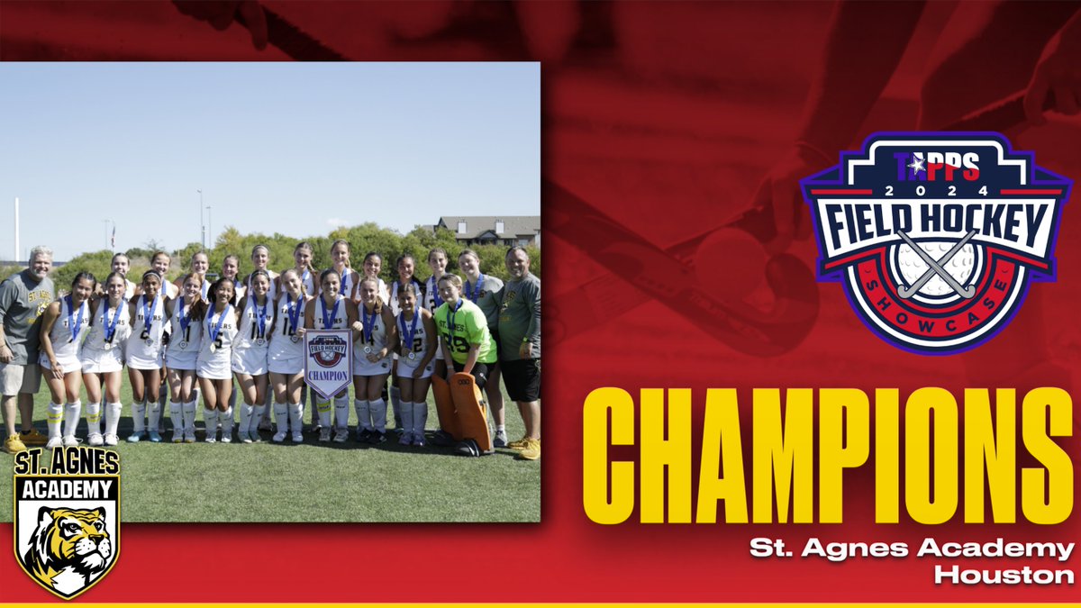 TappsFHockey's tweet photo. Congratulations to @saa_fh, your 2024 TAPPS Field Hockey Showcase Champions! 🏑 https://t.co/gA1iRLrKXF
