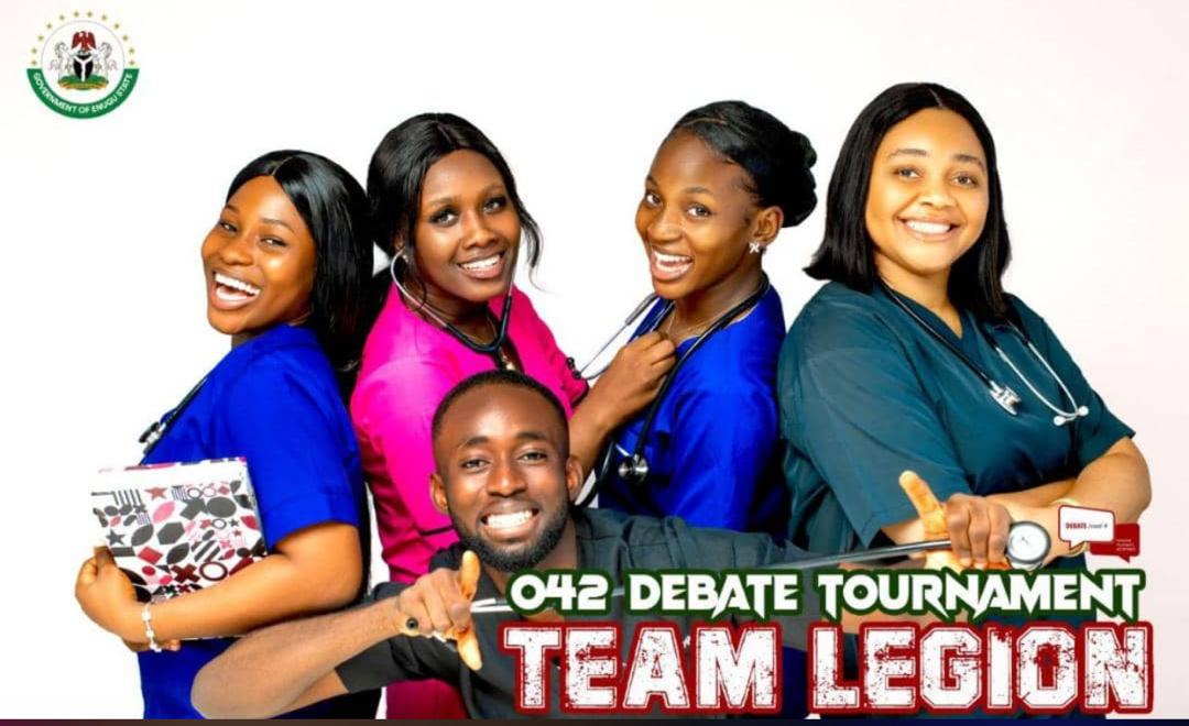 OfficialESUMSA's tweet photo. Team Legion representing ESUMSA in the debate cool it competition sponsored by the enugu state government. 

ESUMSA (team legion) won the competition  🔥🔥🔥🔥
We won 😎 https://t.co/uh5RHA3O27