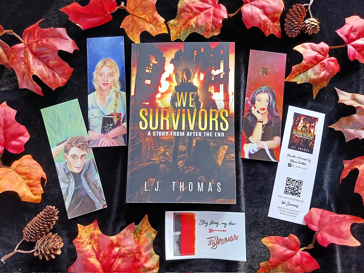 ljthomasbooks's tweet photo. We Survivors is five years old this week!! Check out my latest blog post for character art swag, stats, bonus content, and even a blurb for the sequel 👀 

#indieauthors #WritingCommunity

https://t.co/2U5XW3Kh3u https://t.co/GV0tlIXXPA
