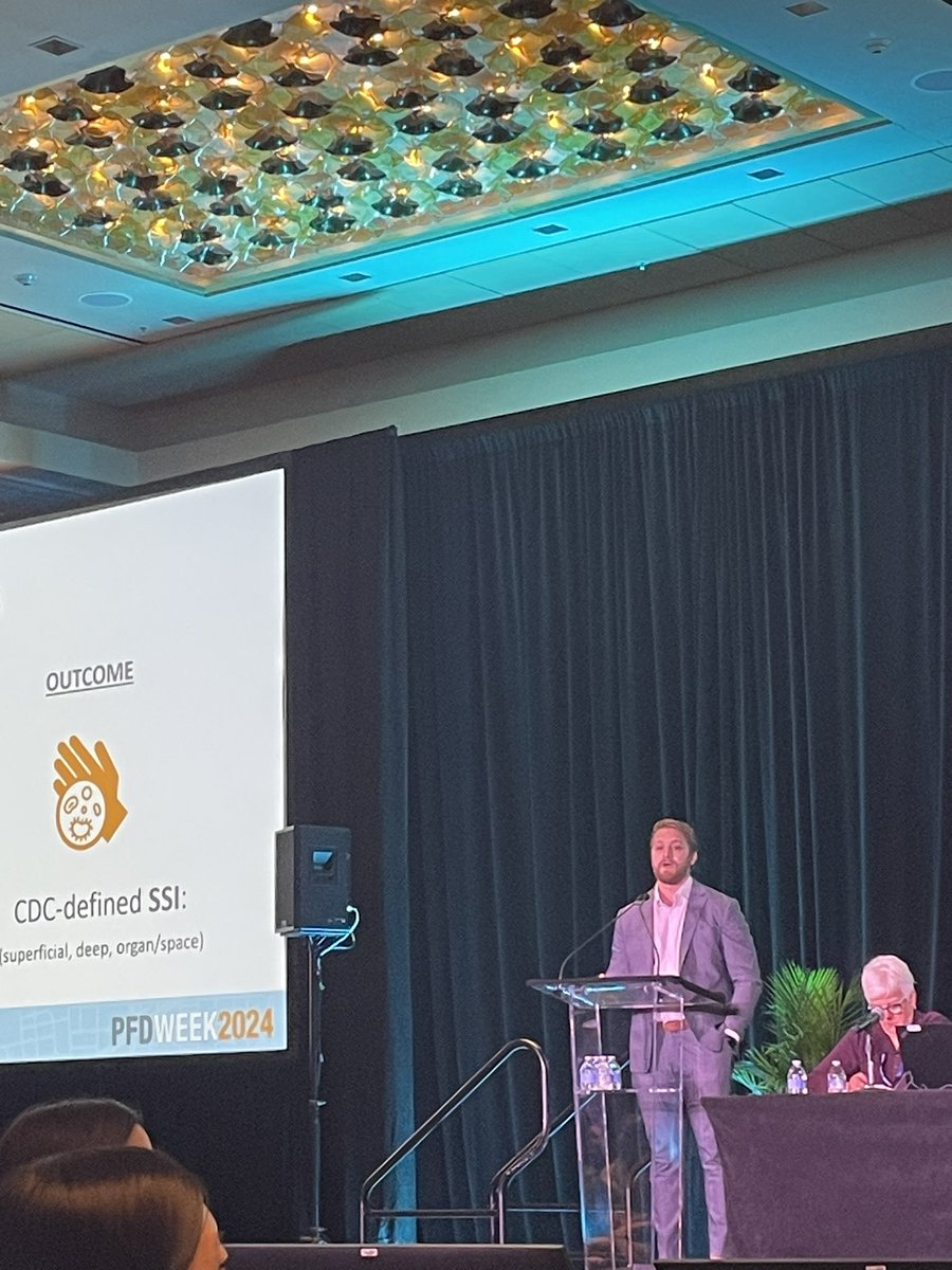 Stephanie W. Zuo, MD (@stephaniewzuo) on Twitter photo Proud of the work done by Dr. Luke King through <a href="/theFPRN/">Fellows’ Pelvic Research Network</a> presented at #PFDWeek2024. He showed that postoperative antibiotics after battery placement for sacral neuro modulation was not associated with a decreased risk of postop infection. Rates of infection are overall low. Proud of the work done by Dr. Luke King through <a href="/theFPRN/">Fellows’ Pelvic Research Network</a> presented at #PFDWeek2024. He showed that postoperative antibiotics after battery placement for sacral neuro modulation was not associated with a decreased risk of postop infection. Rates of infection are overall low.