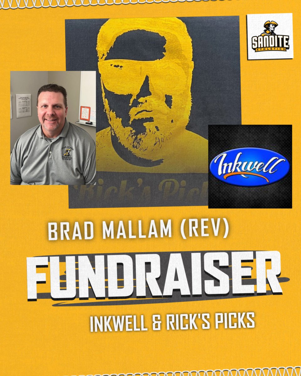 Help us support Coach Mallam in his fight with Mesothelioma.  Get your Rick's Picks shirt today!    Thanks Rick

rickspicks2024.itemorder.com/shop/home/