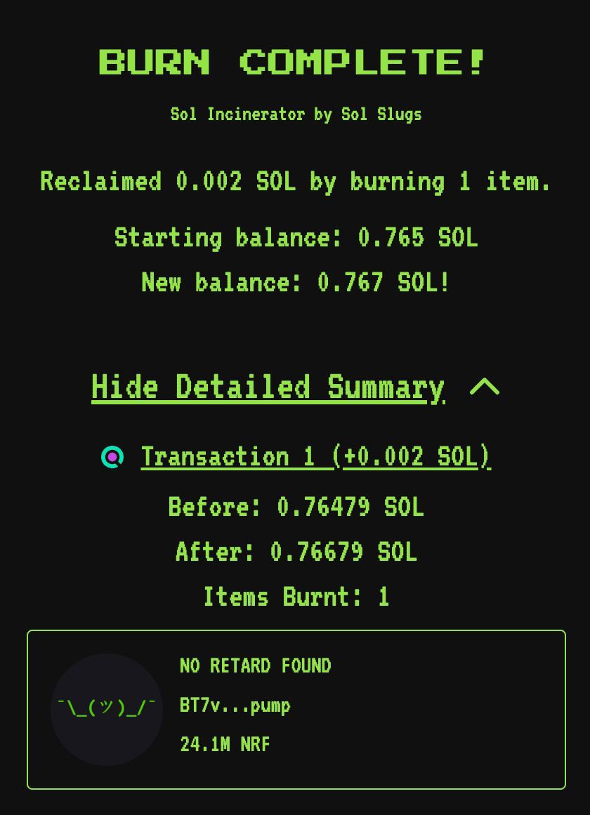 DEV WALLET BURNT ¯\_(ツ)_/¯ $NRF