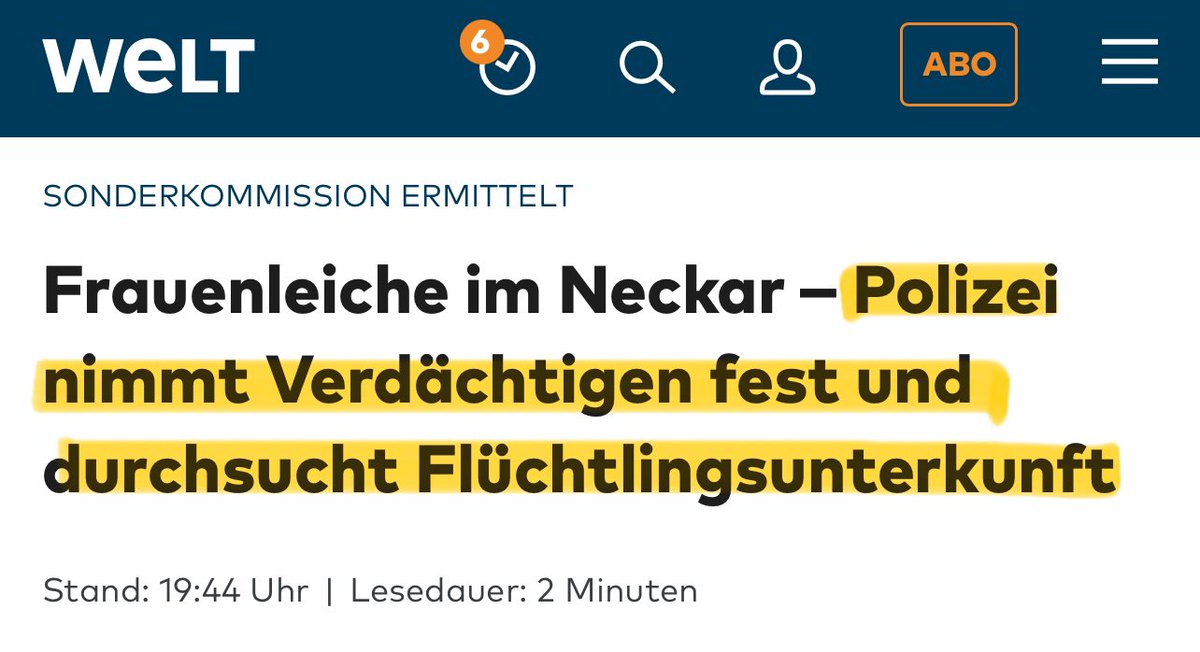 Es ist die #CDU von <a href="/HagelManuel/">Manuel Hagel</a>, die für die vielen Opfer durch die illegale Massenmigration mitverantwortlich ist. Das darf niemals in Vergessenheit geraten, wer die innere Sicherheit, auch in #BadenWürttemberg, auf dem Altar der sogenannten »Willkommenskultur« geopfert hat!