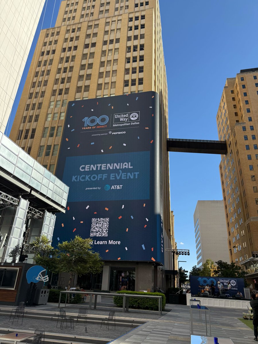 minervaco's tweet image. We were honored to help kick off @UnitedWayDallas&apos; Centennial Campaign at the @ATTDistrict as we celebrated 100 years of their impact in North Texas. Here’s to another century of impact!

#UWMD100 #DallasUnited #MinervaClient