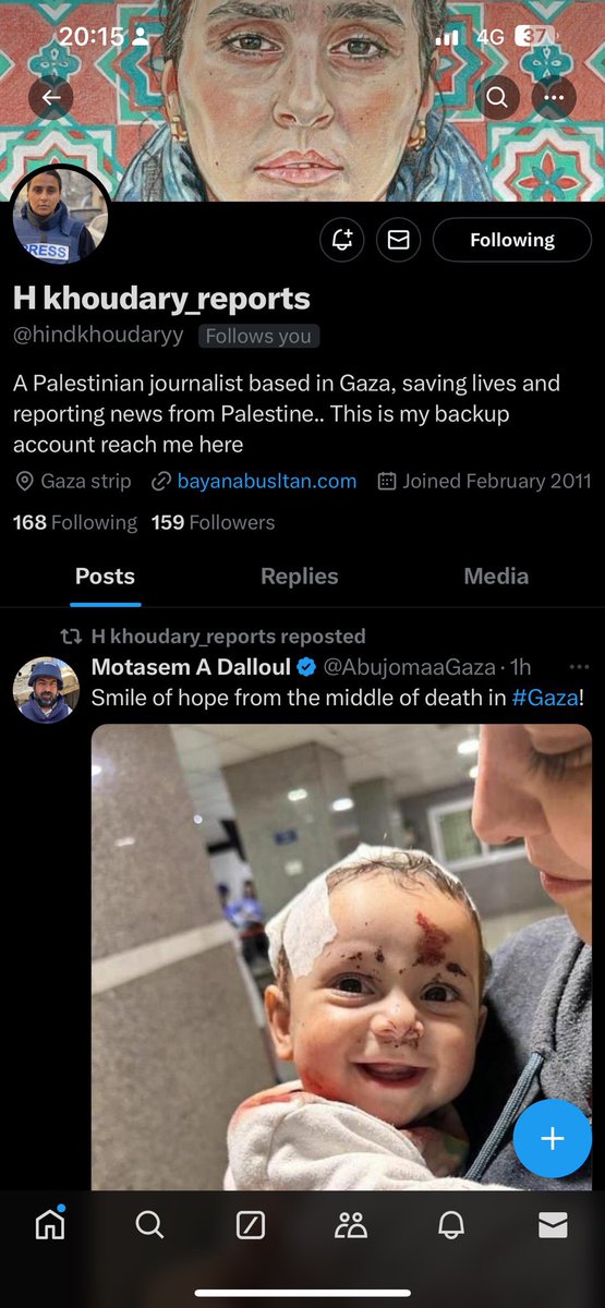 Hind_Gaza's tweet image. Guys can you block&report this account
This is my only X account